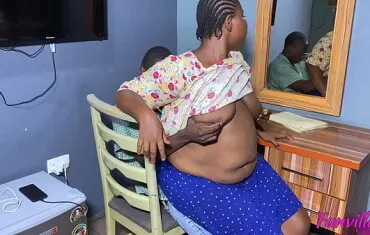 Calabar Girl Doreen Banged Hard On Chair