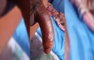 Naija Man Feeling His Big Prick