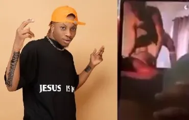 Singer Oxlade leaked Sextape